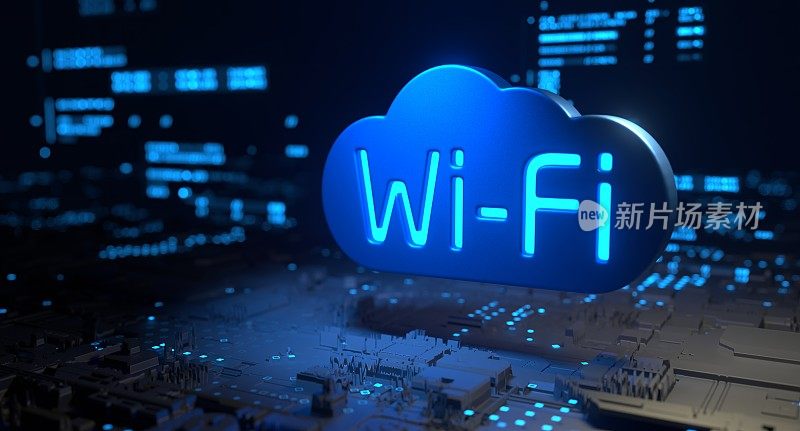 Wi-Fi - 6具有智能性能的下一代无线通信连接网络。